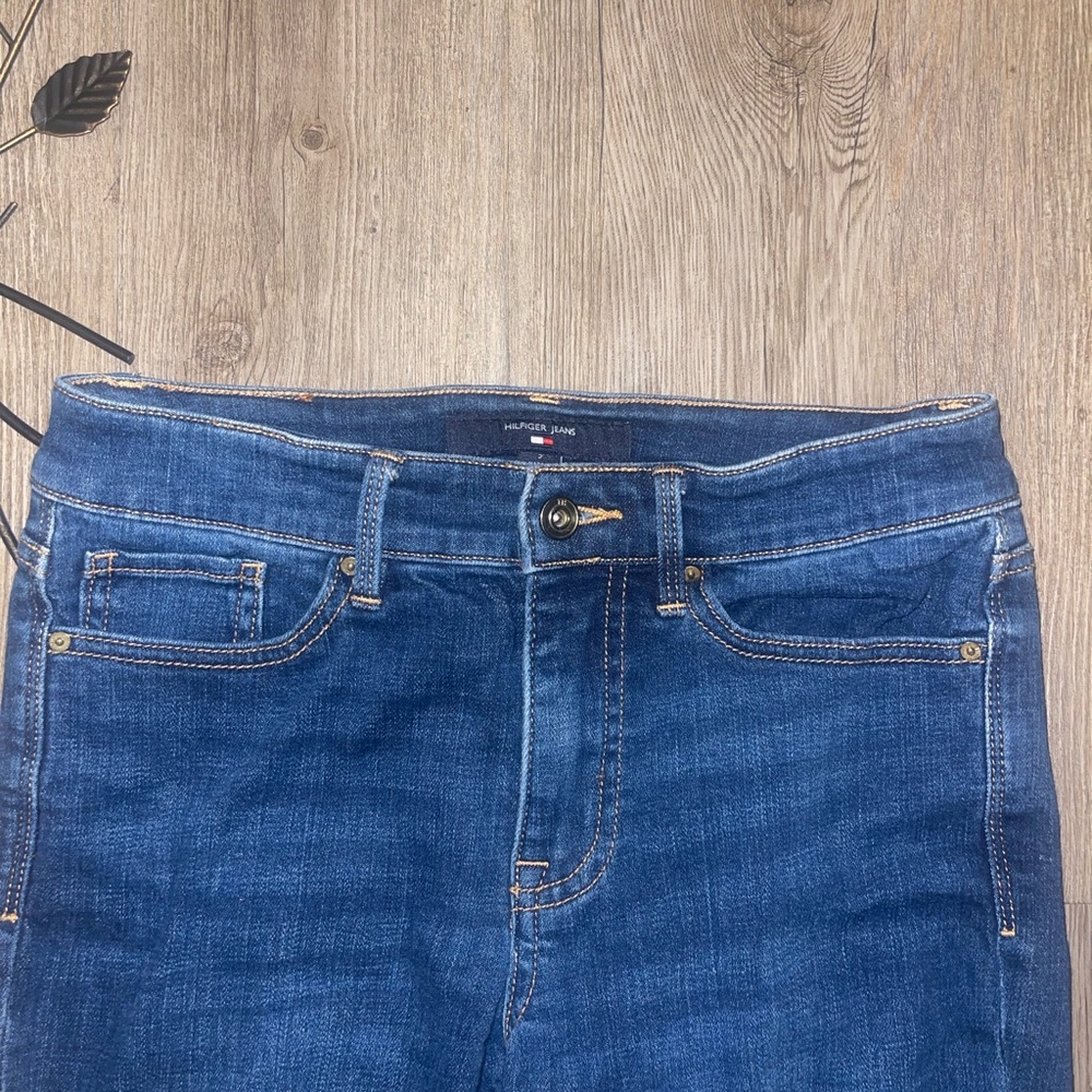 Tommy Hilfinger Women's Tribeca Straight-Leg Jeans Size 2 - Picture 7 of 16